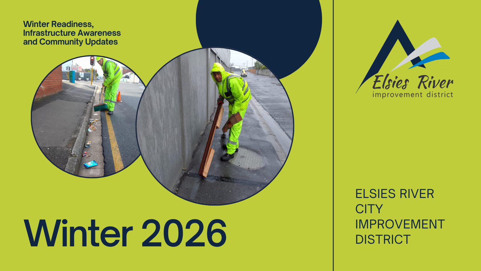 Winter Readiness, Infrastructure Awareness and Community Updates